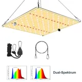 85W Dimmbare LED-Pflanzenleuchte, Fill Light Gewächshaus Baumschulleuchten LED Grow Light Vollspektrum Pflanzenlampe