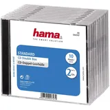 Hama CD-Leerhülle Standard Doppel (10er-Pack)
