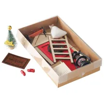 Boltze Elfen-Tür 17 cm mehrfarbig