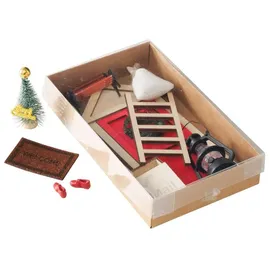 Boltze Elfen-Tür 17 cm mehrfarbig