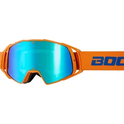 Bogotto B-Faster Motocross Brille, blau-orange für Frauen