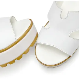 LASCANA Keilsandaletten Damen Weiß 40