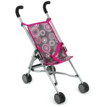 Bayer Chic 2000 601-87 Mini-Buggy Roma, Puppenbuggy, Puppenwagen, Hot pink Pearls
