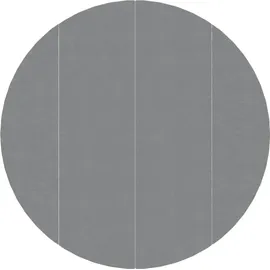 vidaXL Pool-Bodentuch Hellgrau Ø458 cm Polyester Geotextil