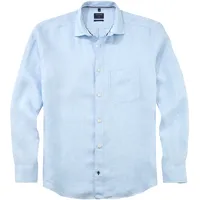 Olymp Leinenhemd »OLYMP Hemd Casual - Leinen« OLYMP hellblau L