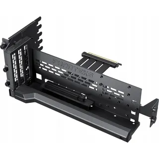 PHANTEKS Premium Vertical GPU Bracket Riser Card, gewinkelt, PCIe 4.0 220mm, schwarz (PH-PGPUKT4.0_DBK01)