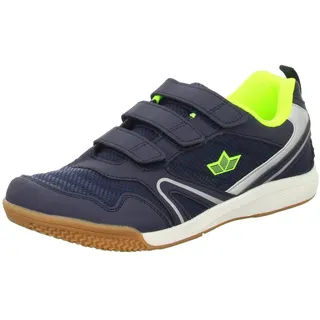 LICO Boulder V Unisex Kinder Multisport Indoor Schuhe, Marine/ Lemon, 29