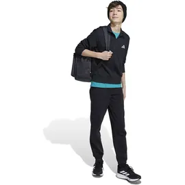 adidas Essentials Half-Zip Kinder Rollkragenpullover, schwarz - 128