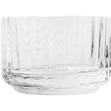 Lyngby Porcelæn Teelichthalter Ø6.7 cm Lyngby aus mundgeblasenen Glas, klar