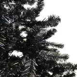 Mojawo Mega Trend! Weihnachtsbaum künstlicher Tannenbaum Christbaum 150 cm Schwarz inkl Ständer