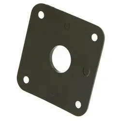 Gibson Plastic Jack Plate Black