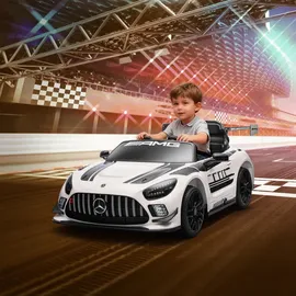 aiyaplay Kinder Elektroauto Mercedes-AMG 12V Weiß (1-tlg)