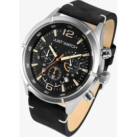 Just Watch Evander Chronograph Leder 5 Bar 42 mm JW20172