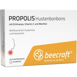 Beecraft Propolis Husten-Bonbons 24 ST