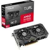 Asus Dual Radeon RX 7600 EVO OC Edition 8GB GDDR6, HDMI, 3x DP (90YV0LD0-M0NA00)