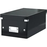 Leitz Ablagebox Click & Store DVD schwarz Packung mit