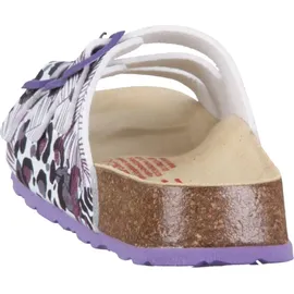 superfit Fussbettpantoffel Weiß/Mehrfarbig 29 EU
