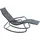 Siena Garden Aliano Schaukelliege 143 x 57 x 81 cm Grau