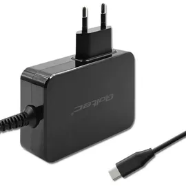 Qoltec GaN POWER PRO 1xusb-c 100w 5-20v 3-5a Laptop Smartphone Schwarz