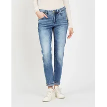 Gang 5-Pocket-Jeans "94ADELA", Damen, Gr. 30, N-Gr, high, low autumn wash, Denim/Jeans, Obermaterial: 97% Baumwolle, 2% Elastomultiester, 1% Elasthan, normal, Jeans 5-Pocket-Jeans, im Relaxed Fit