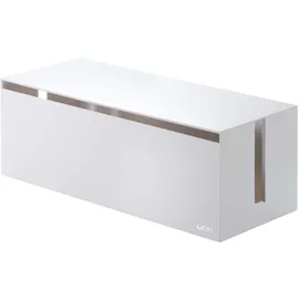 Yamazaki Kabelbox 40 x 15,5 x 14,5 cm 15-tlg. weiß
