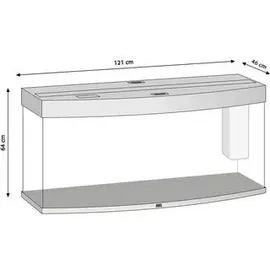 juwel® aquarium JUWEL® Vision 260 LED, Hellbraun