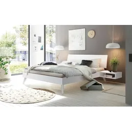 Hasena Bett Pesaro 100 x 200 cm Holz Weiß