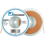 Viessmann Kabel auf Abrollspule 0,14 mm2 Braun 25 m
