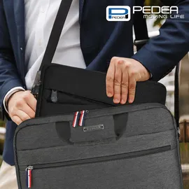 PEDEA Fashion Tasche für Samsung Galaxy Tab S9+/Galaxy Tab S7 Blau/Schwarz