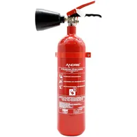 Feuerlöscher 2 kg CO2 Kohlendioxid EDV geeignet, EN 3 inkl. ANDRIS® Prüfnachweis mit Jahresmarke