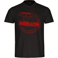 multifanshop Kinder T-Shirt - Kaiserslautern - Meine Fankurve - Druck rot - Kind