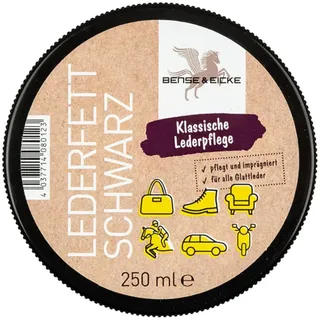 B&E Lederfett ab 100ml schwarz