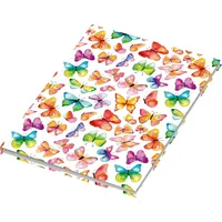 RNK Kladde / "Schmetterlinge", blanko, DIN A4, 96 Blatt,
