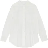 MOSHI MOSHI MIND Langarmhemd MOSHI MOSHI MIND "moshi moshi mind Shirt gaia", Damen, Gr. M, Normalgrößen, weiß, Obermaterial: 100% Baumwolle, Hemden