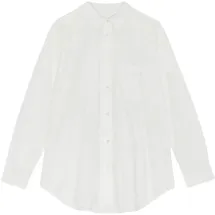 MOSHI MOSHI MIND Langarmhemd MOSHI MOSHI MIND "moshi moshi mind Shirt gaia", Damen, Gr. M, Normalgrößen, weiß, Obermaterial: 100% Baumwolle, Hemden