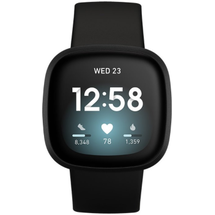 Fitbit Versa 3 schwarz/aluminium schwarz