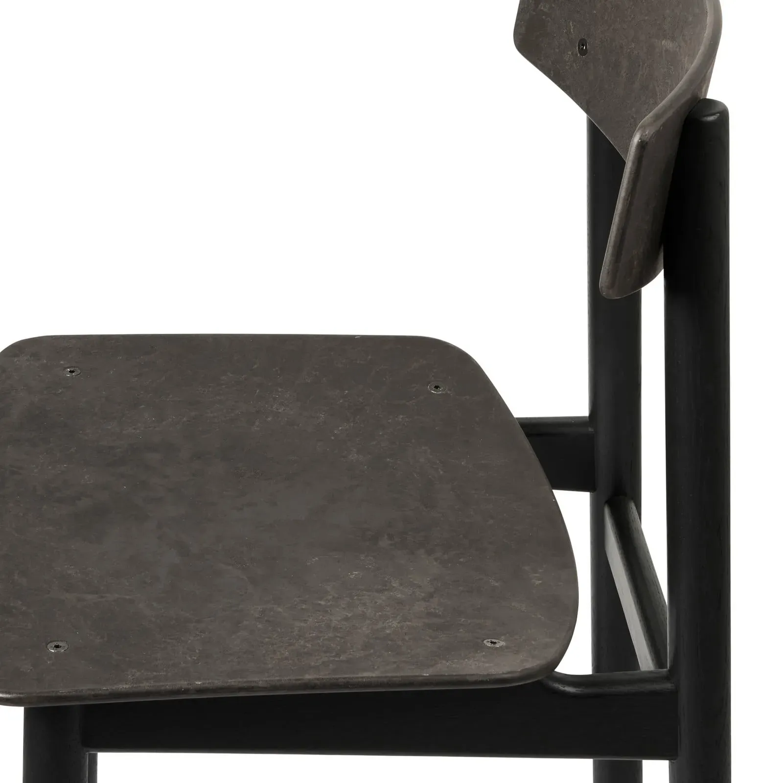 Zubehör MATER, Conscious  3162, Schwarz, für Esszimmer, Holz, Design - 47 - 78.5