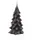 MARELIDA LED-Kerze Tannenbaum 16 cm grau