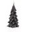 MARELIDA LED-Kerze Tannenbaum 16 cm grau