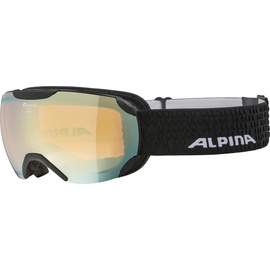 Alpina Pheos S Q-LITE Skibrille Mit 100% UV-Schutz Für Erwachsene, black matt, One Size