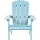 Beliani Kindersessel Gartenstuhl 40 x 50 x 64 cm blau