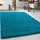 Ayyildiz Hochflorteppich Life 1500 Türkis 80 cm x 150 cm