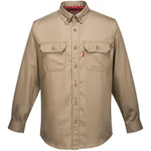 PORTWEST Chemise Bizflame 88/12 Kaki L,
