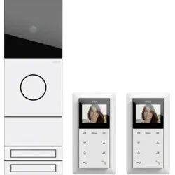 Gira 2417902 ZFH-Paket Video System 106 Verkehrsweiß(lack.)
