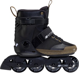 K2 Skates Unisex Inline Skates Uptown, Black - Gold, 30F0181.1.1.075