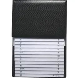 RNK Telefonregister Schuppen schwarz 1716-9 22x16cm