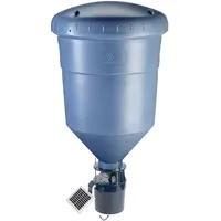 FIAP 1571 profifeed SolarFeeder 60kg Fischfütterungsautomat (Futterautomat Digital), Aquariumtechnik