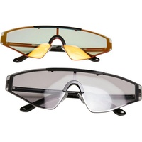 URBAN CLASSICS France Sonnenbrille 2 Einheiten Black / Black