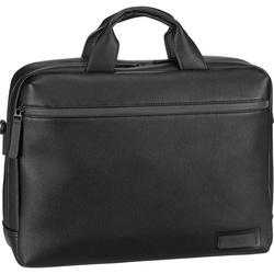 Jost Aktentasche Riga Business Bag 1 Comp Black Schwarz Herren 
