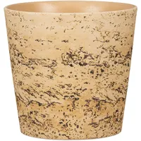 Scheurich Cork Style, Blumentopf aus Keramik, Farbe: Cork, 16